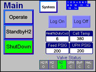Click to Launch Power+Energy's PE9000MS Series Touch-Screen Interface Demo PE9000MS Intuitive Touch-Screen Interface