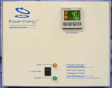 Power+Energy PE2100P Low-Flow Micro-Channel Hydrogen Purifier
